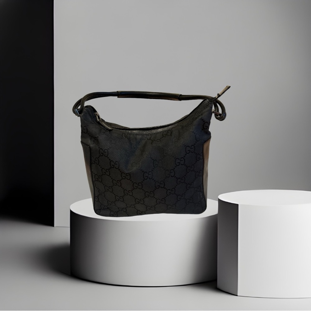 Gucci Monogram Black on Black Handbag